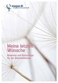 Broschüre "Meine letzten Wünsche"