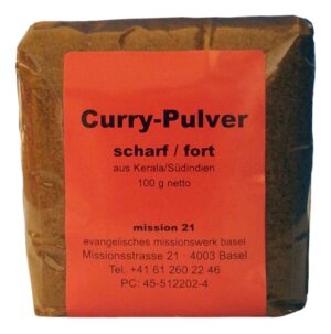 misión curry en envase de recambio, 100 gr.