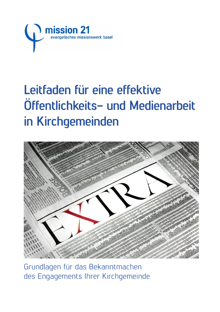 leitfaden für eine effektive Öffentlichkeitsarbeit