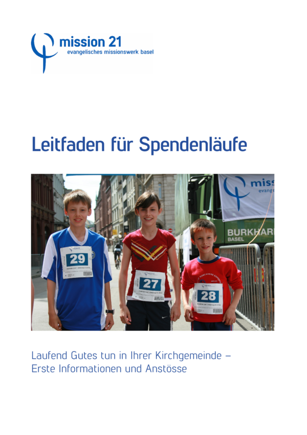 leitfaden für spendenläufe