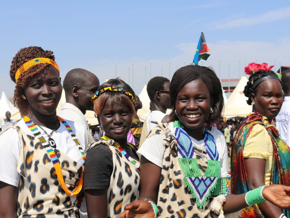 peace celebrations on 10/31/2018 at the dr. john garang mauso