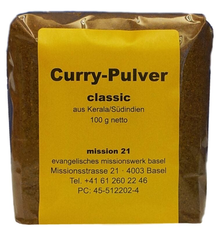 mission curry doux en sachet recharge, 100 gr.