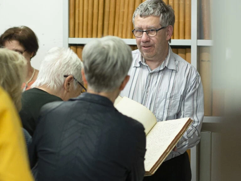 patrick moser on archive tour