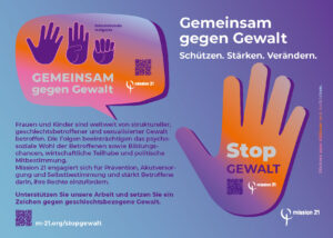 stickers stop gewalt a5